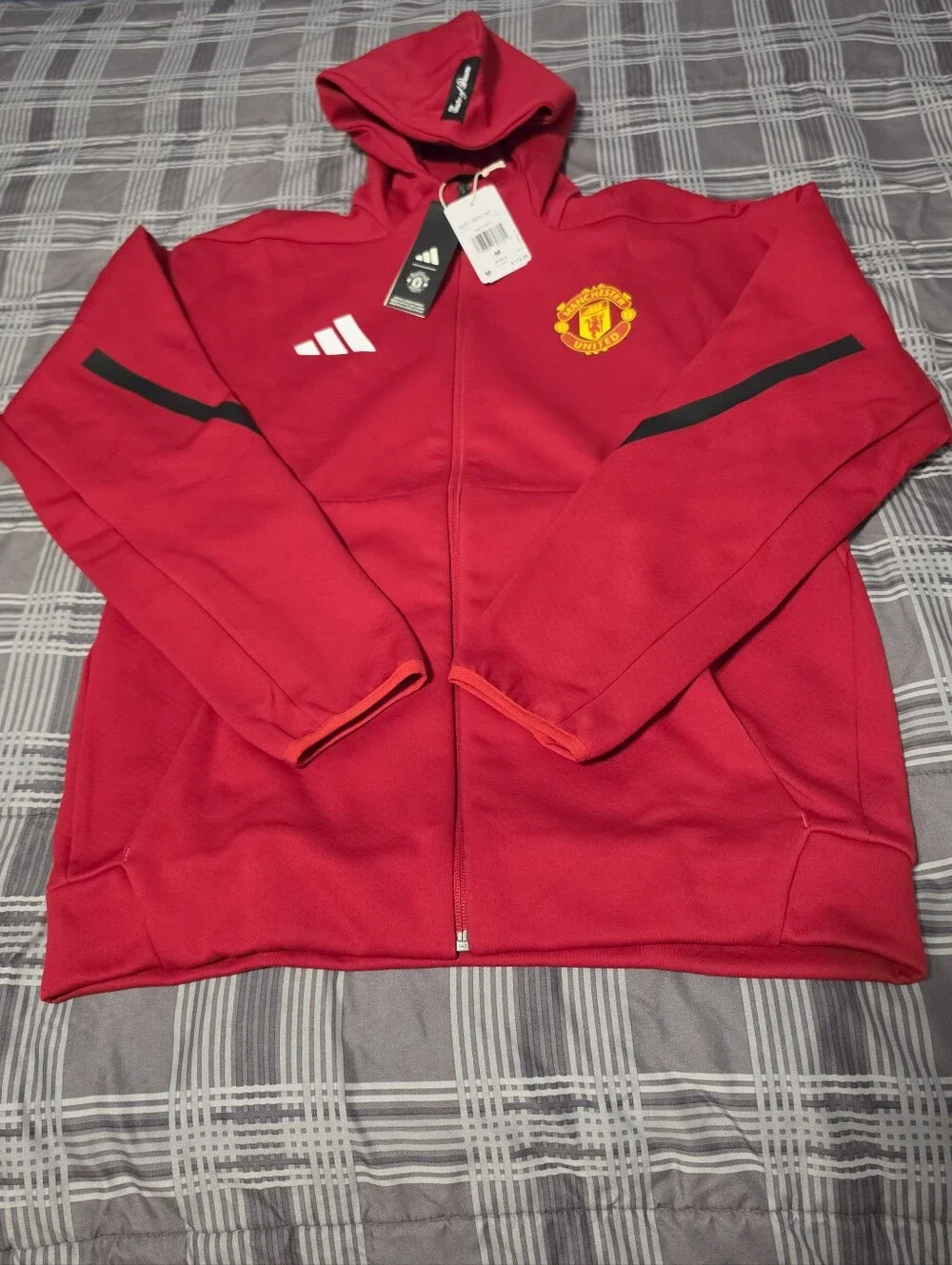 Manchester United Z.N.E Anthem Jacket Sz M